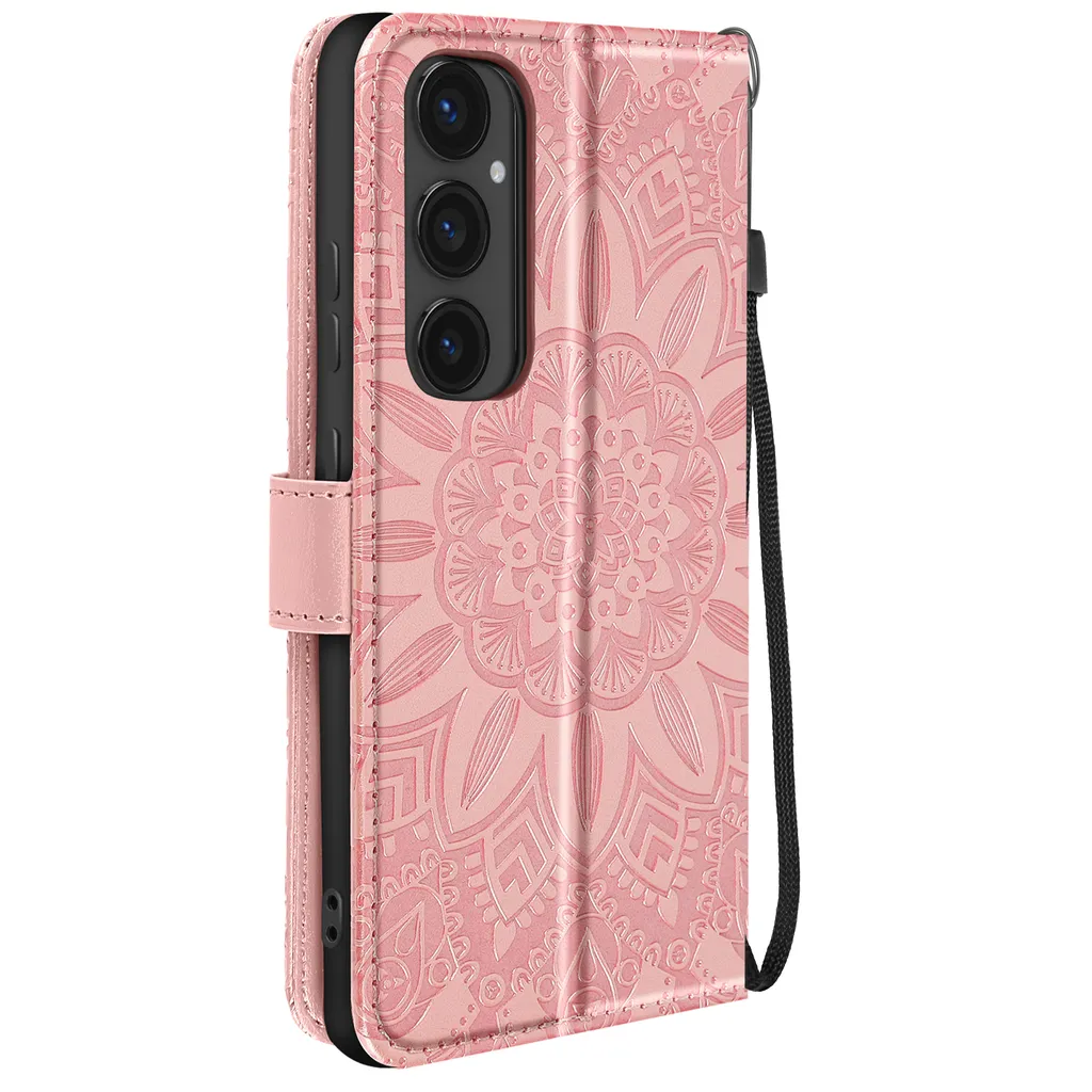 Offerta Cover Avizar Mandala Samsung S24 FE Rosa - Protezione Totale