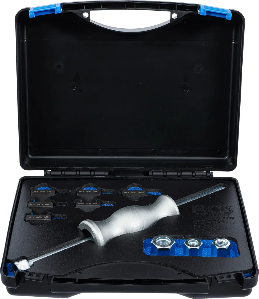 Kit d'extraction de moyeux et roulements BGS 70325 - 12 pièces pro