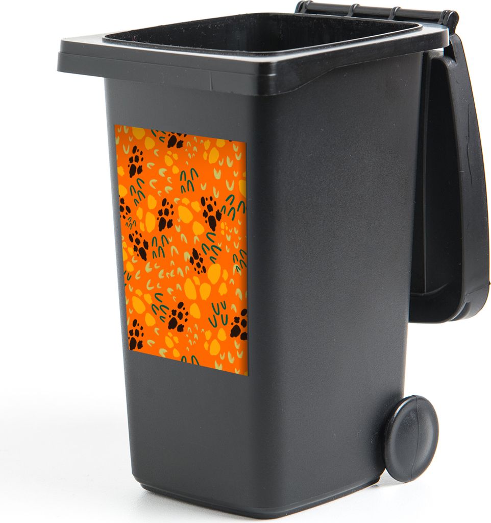 MuchoWow - Mültonnen-sticker - Sticker - Aufkleber für die Mülltonne