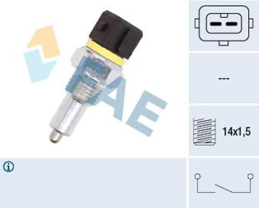 Analisi Tecnica Interruttore Retromarcia FAE 40570 - Compatibile OE 2257.40