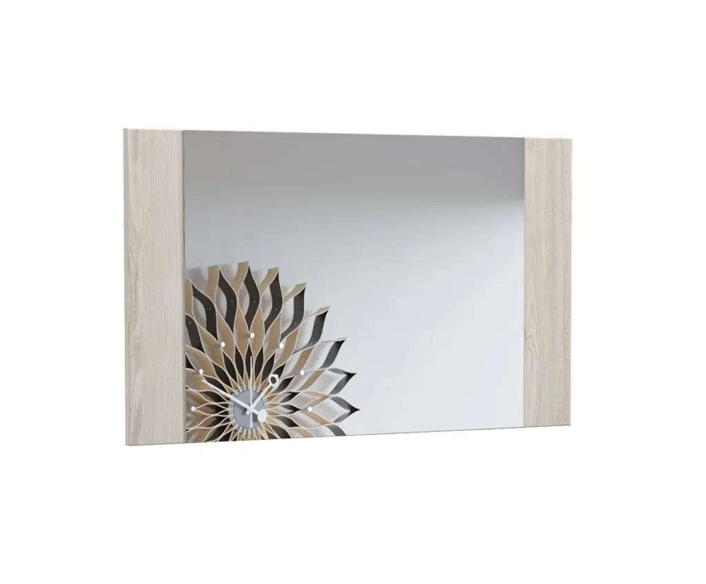 Specchio Design LEONOR Ingresso: Larice Sibiu e Rovere Tartufo 96x92