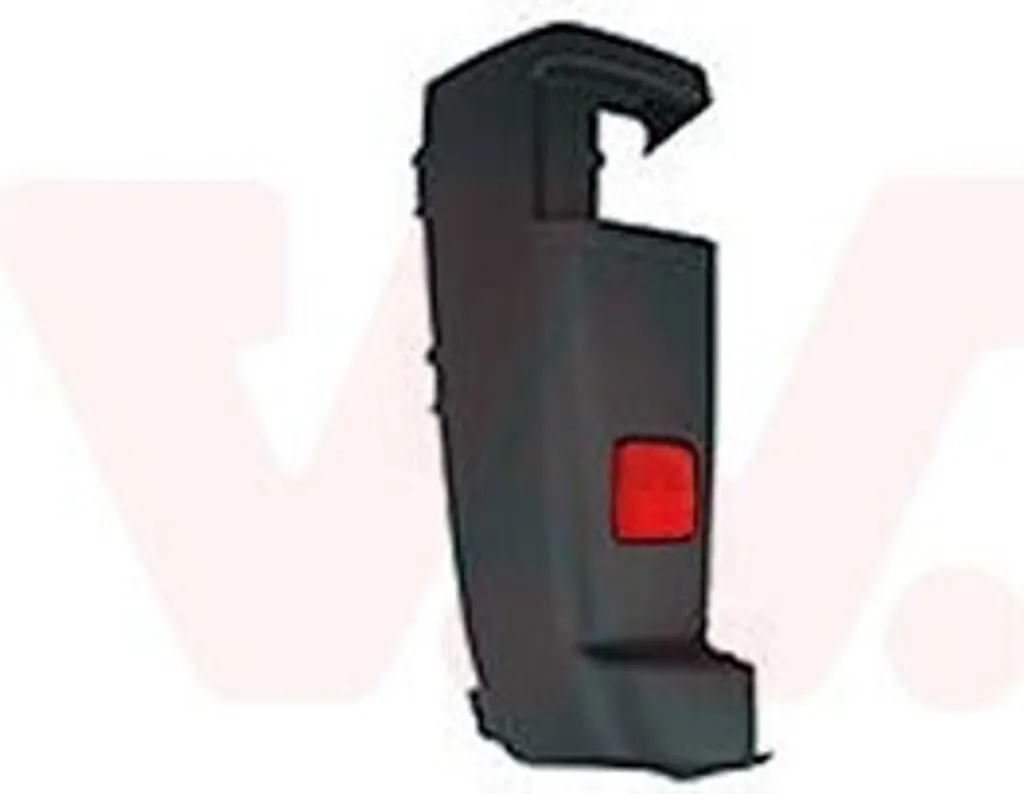 VAN WEZEL Mostrina Paraurti Posteriore Sinistro Per Ford Fiesta VI (2008-): Ricambio Qualità, Codici Equivalenti 1531833 - 2