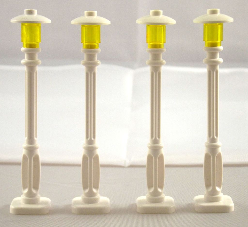 4 LEGO Laternen – LEGO Stadt – LEGO Set – LEGO Zubehör - Produktbild 