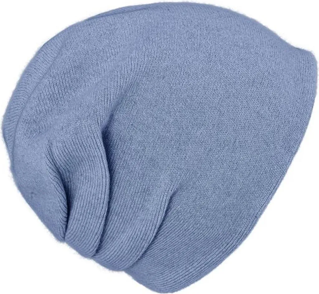 Bonnet en cachemire Fiebig double couche : douceur et chaleur extrêmes