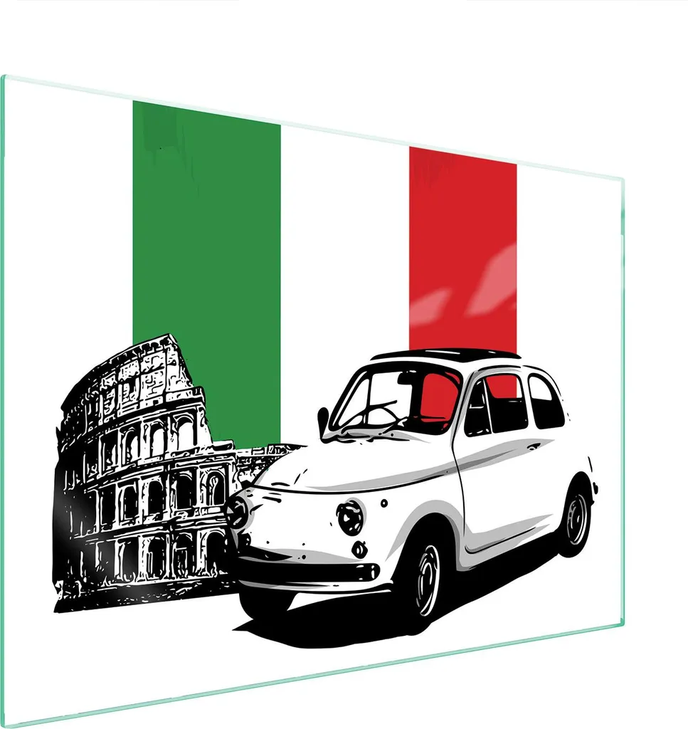 Pannello Protettivo in Vetro 70x52 Auto Induzione - Coprifornelli Top