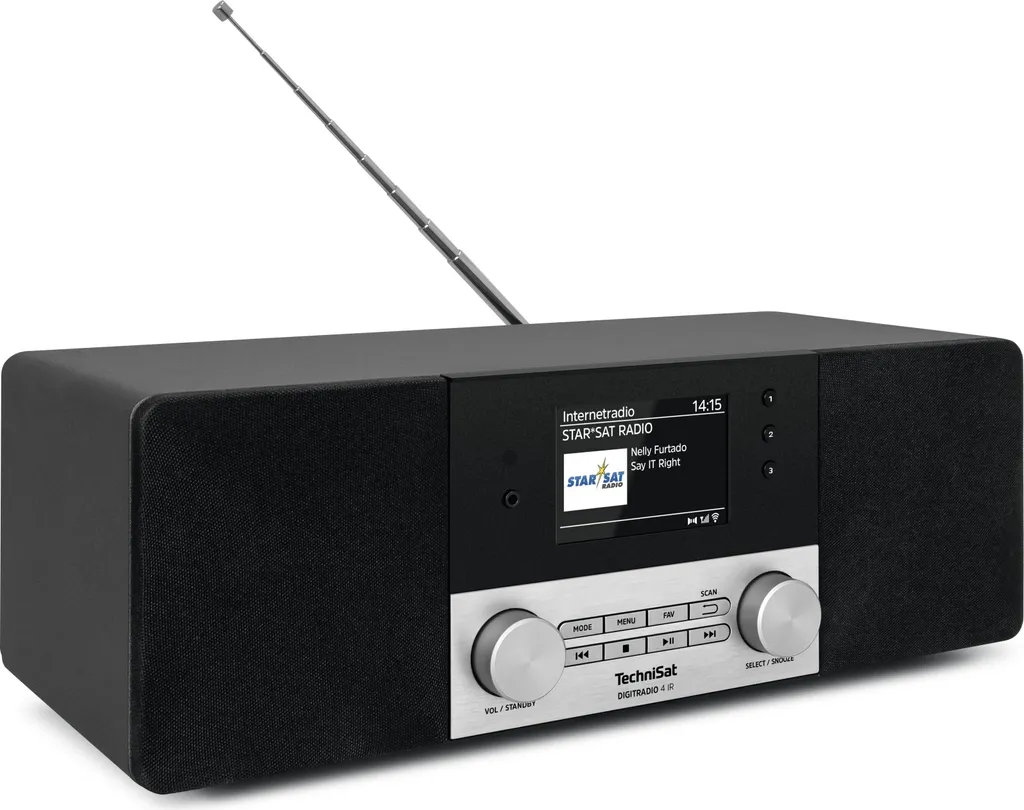 Radio de Salon Connectée TechniSat DIGITRADIO 4 IR Bluetooth et Wifi Noir - 4