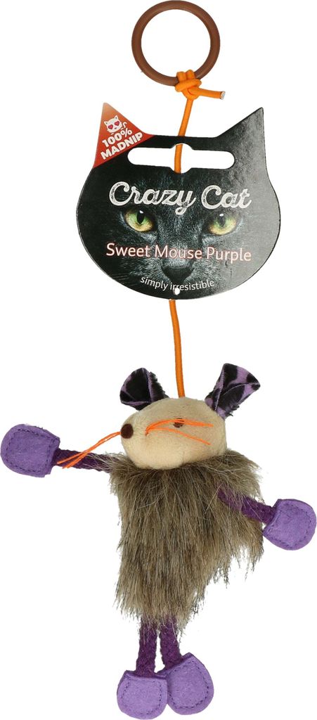 Crazy Cat Sweet Mouse Purple mit 100 % Madnip Produktbild 