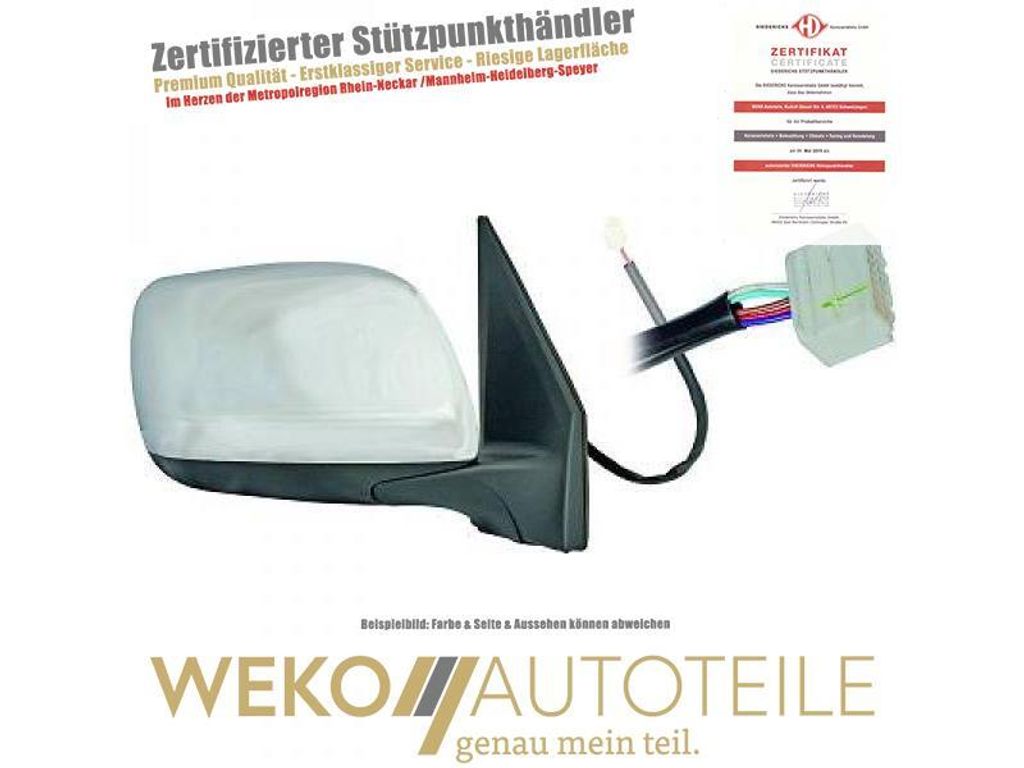 Außenspiegel rechts DIEDERICHS 6674924 für TOYOTA