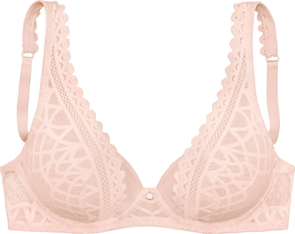 s.Oliver Bügel-BH puder Größe 70 Cup B