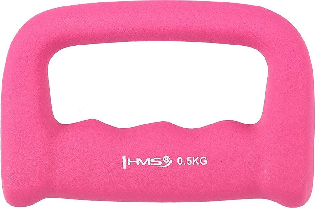 Griffhantel aus Gusseisen mit Neoprenbeschichtung Gewicht - 0,5 kg