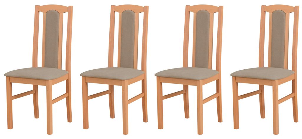 ESSZIMMERSTUHL - 4er-Set Bos 7 buche soro 23 Produktbild 