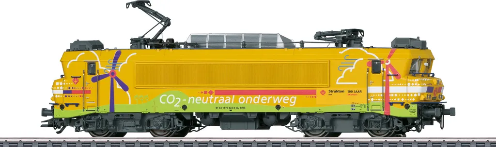 Märklin 39721 Locomotive Électrique 1824 Strukton Rail H0 DCC Son