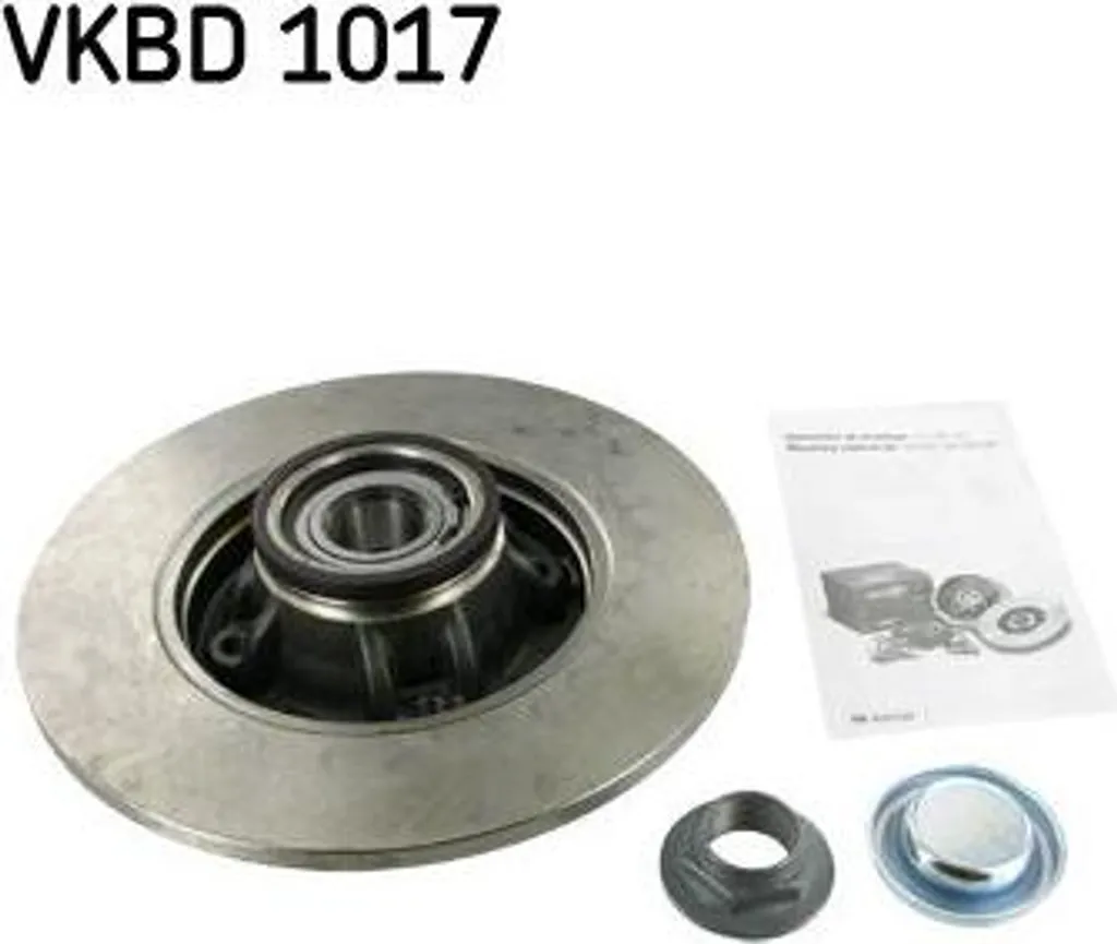 Kit Freinage Arrière Complet VKBD1017 pour Peugeot 308 et Citroën C4