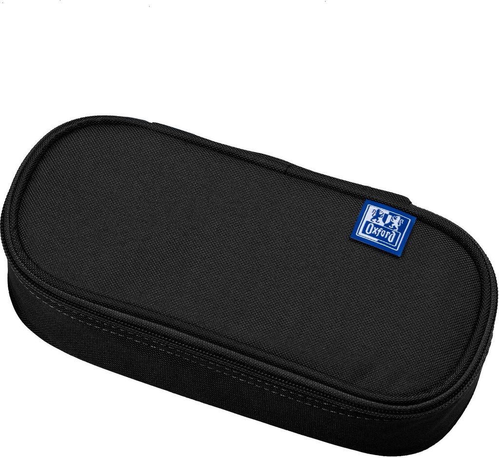 OXFORD 400183592 Schlamper oval - 23 x 11 x 6 cm, schwarz Produktbild 