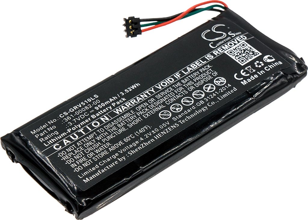 TECHTEK Akku Kompatibel mit [Garmin] 010-01951-00, RTL510, Produktbild 