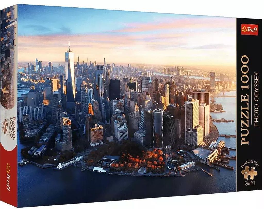Puzzle 1000 Premium Plus Photo Odyssey Manhattan Nowy Jork Zdjęcie produktu 