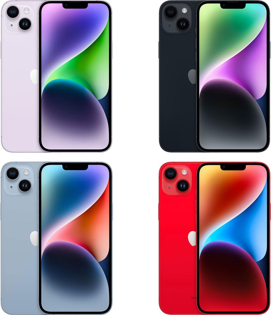 Apple iPhone 14 Plus 512GB Lila, Farbe:Lila Produktbild 