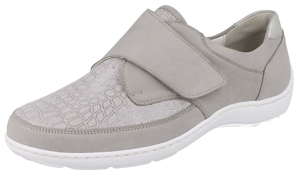 Waldläufer damskie buty na rzepy Orthotritt szary 5.5 Zdjęcie produktu 