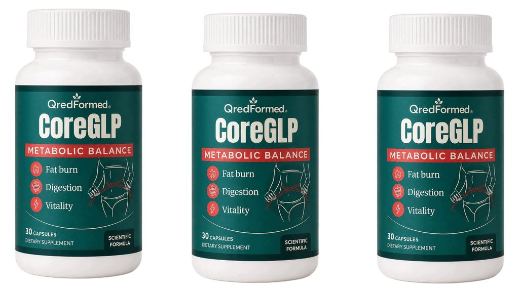 3x Doplnok stravy QredFormed CoreGLP, 30 kapsúl Obrázok produktu 