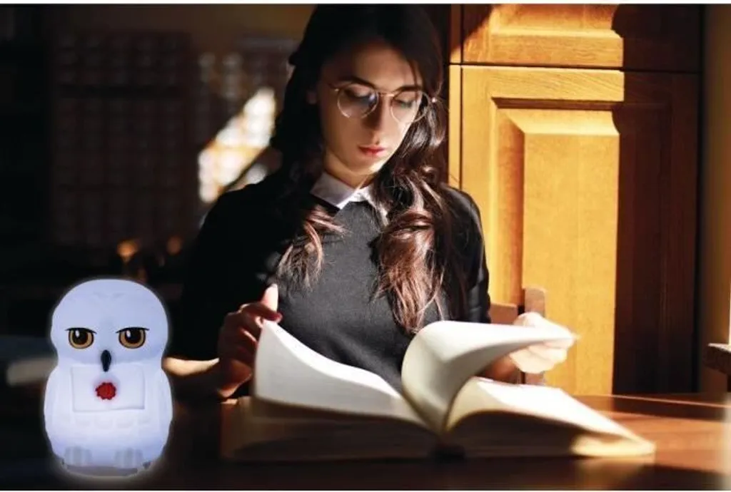 Luce Notturna Harry Potter Edvige 3D | Lampada LED Timer USB per Bambini - 3
