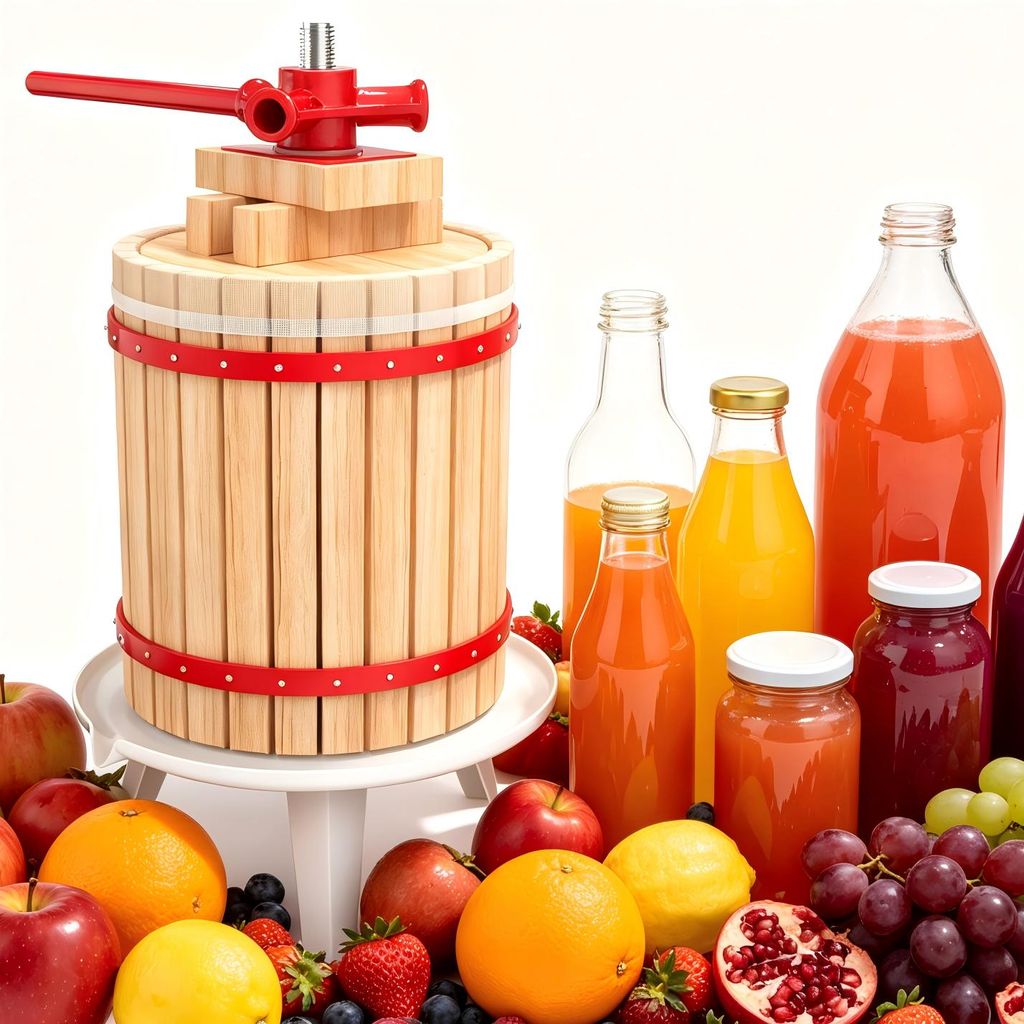 YARDIN 18L fruit- en sap pers, handmatige pers van Productafbeelding 