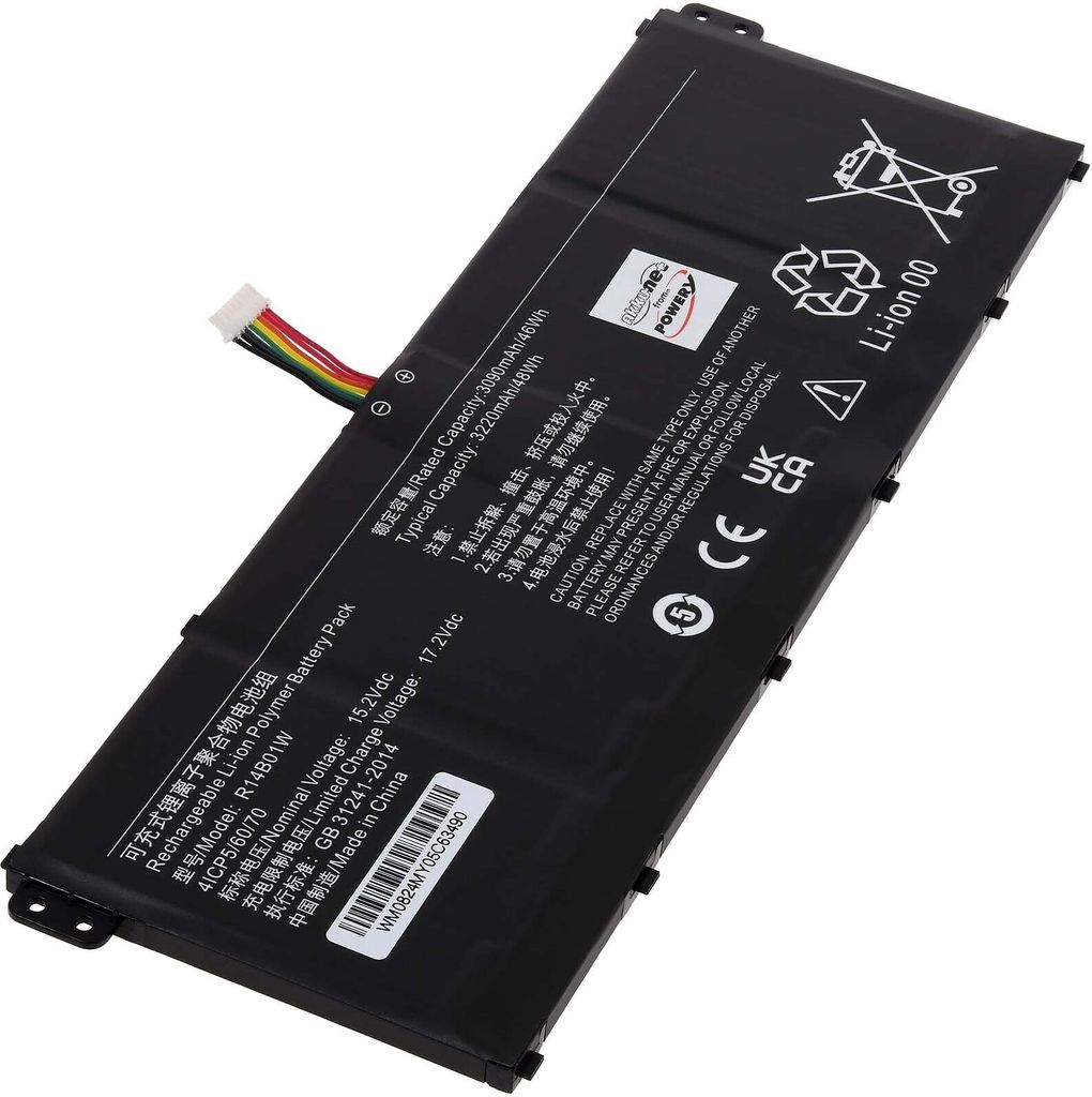 Akku für Xiaomi XMA1901-BB Laptop