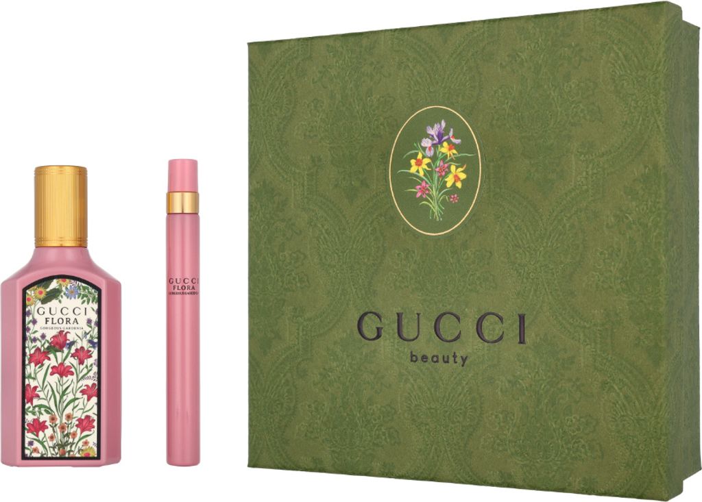 Gucci Flora Gorgeous Gardenia EDP 50 ml + EDP MINI 10 ml W