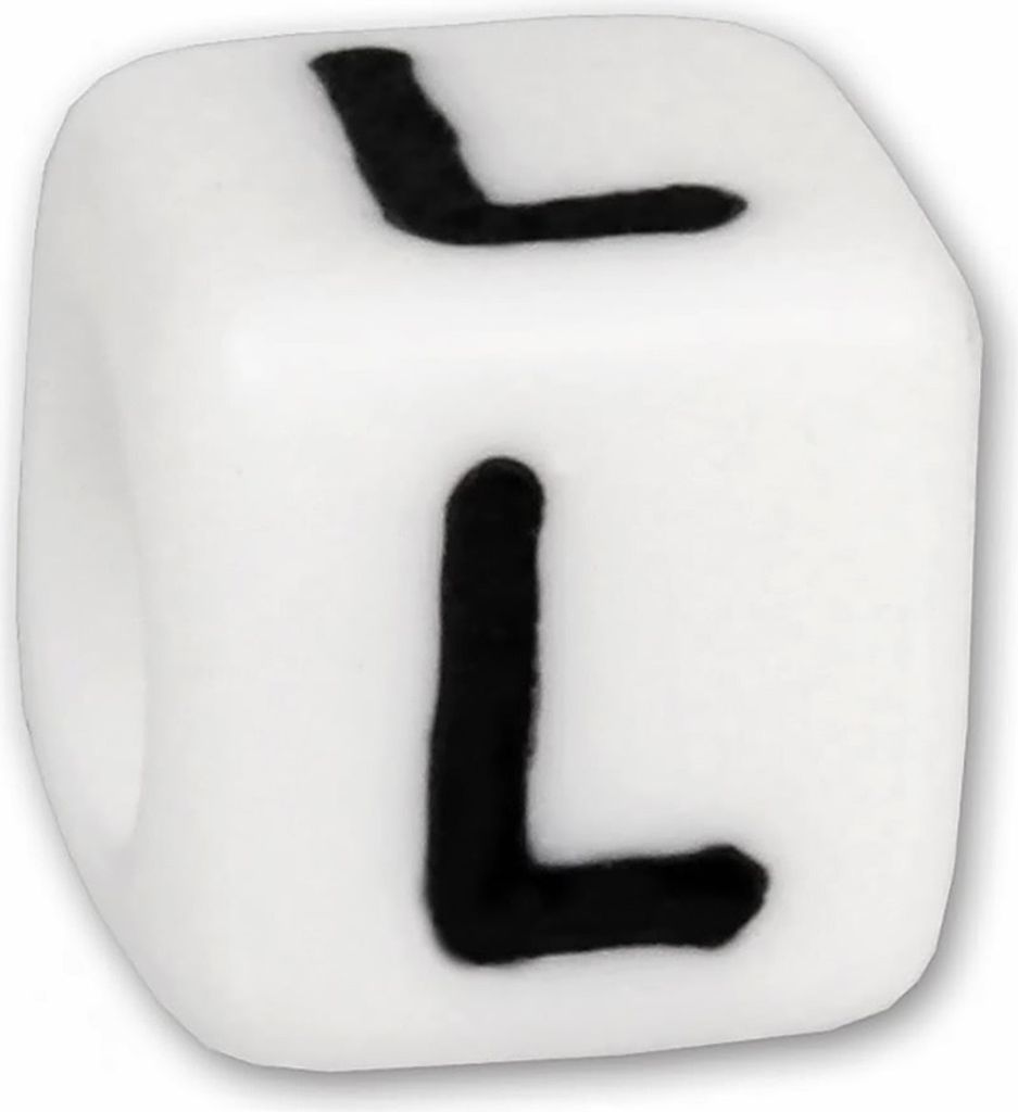 Bead Buchstabe L Beads für Armband KSPPWL