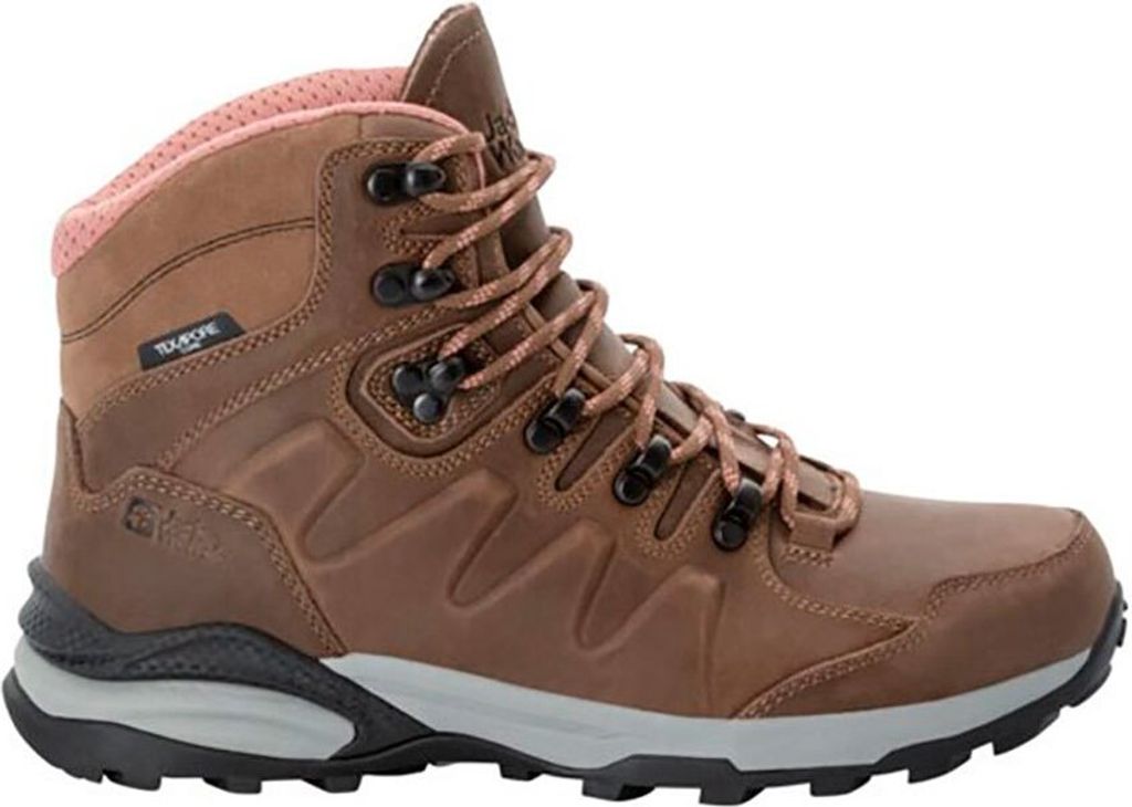 Jack Wolfskin Refugio Prime Texapore Mid Wanderstiefel Braun EU 39 Frau Braun EU 39
