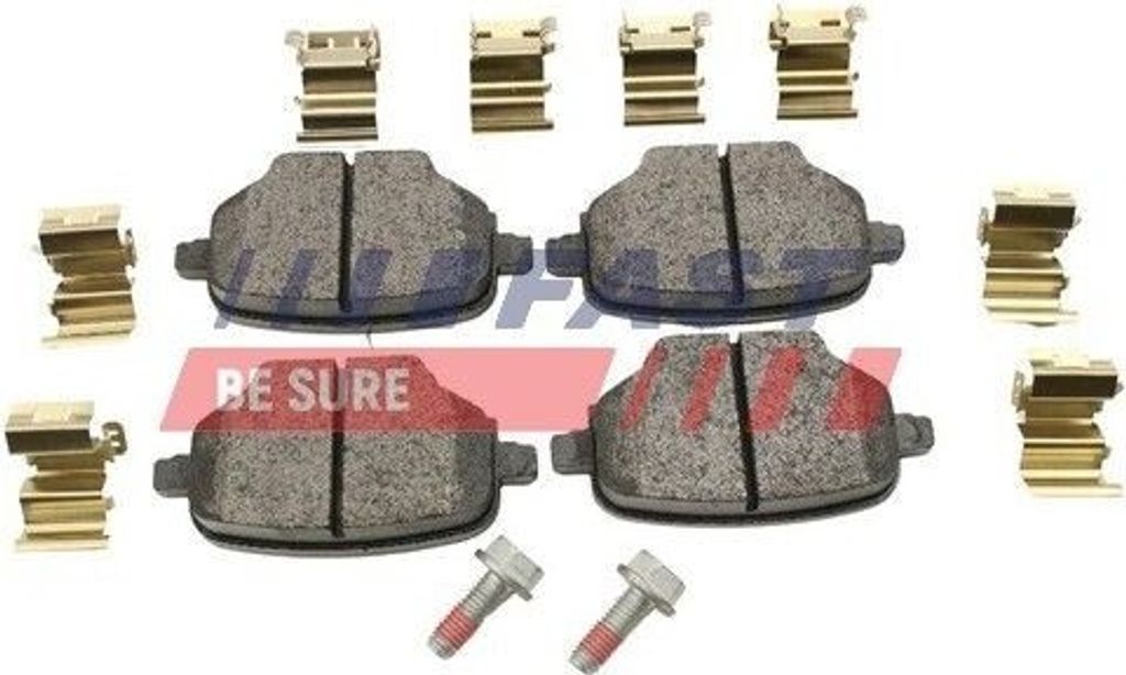 FAST Bremsbeläge Satz Hinten Bremsklötze für OPEL Combo E Kasten / Kombi (X19) FT29024
