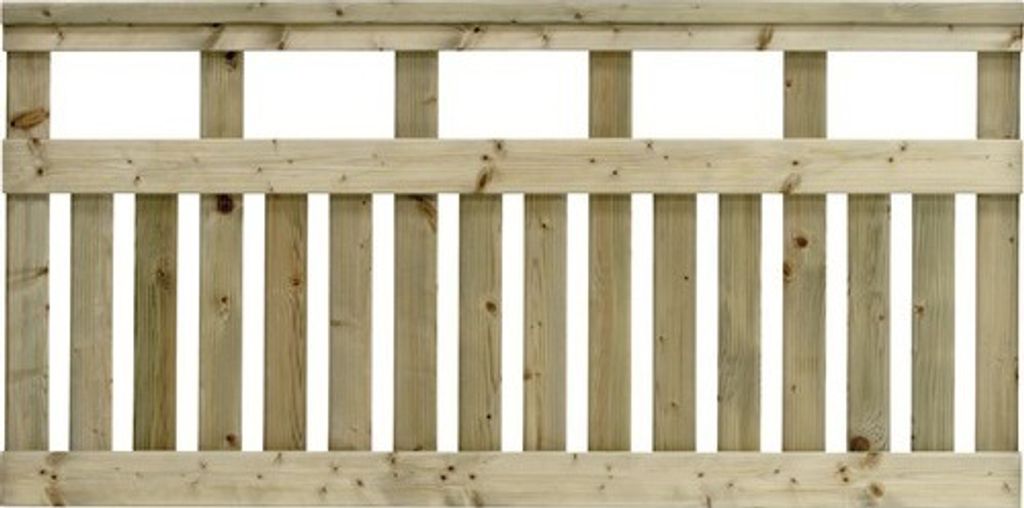 Vorgartenzaun Konsta Elda 180 x 90 cm, kesseldruckimprägniert