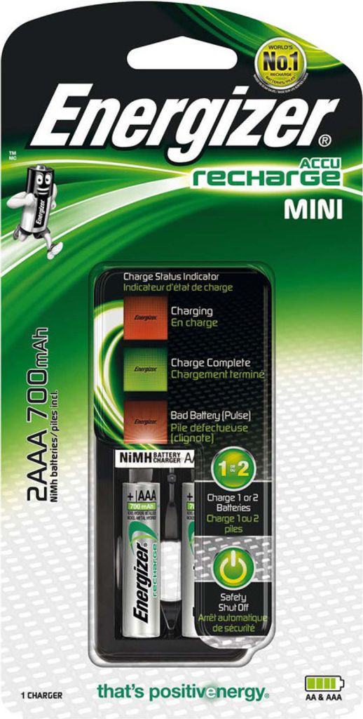Energizer Mini Charger, Nickel-Metallhydrid (NiMH), Produktbild 
