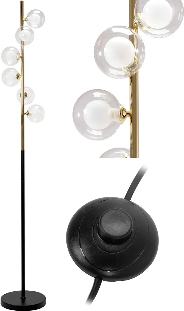 Lampe Toolight APP917-6F Noire - Éclairage Multi-Directionnel Design - 9