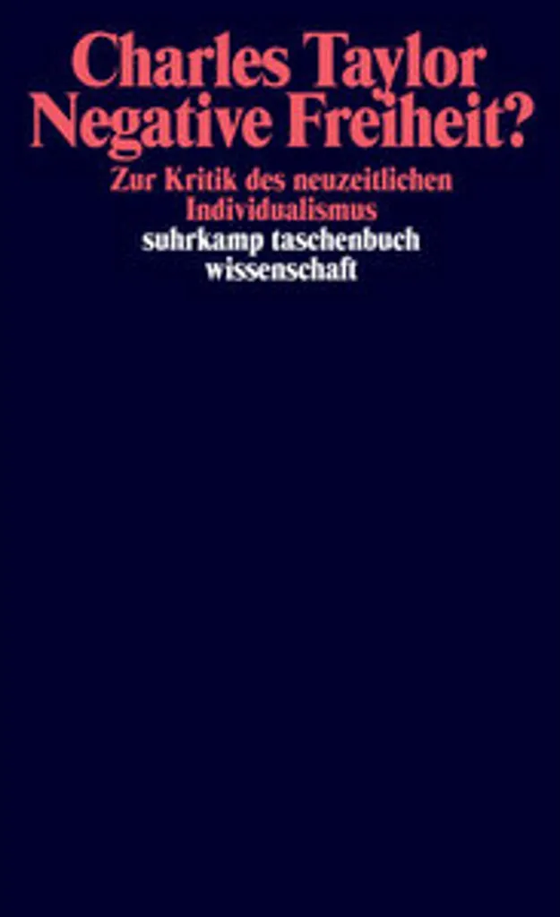 Negative Freiheit? Analyse critique de la liberté et justice sociale