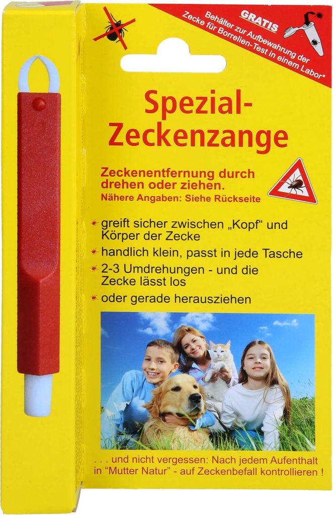 Pharma Brutscher Spezial-Zeckenzange, 1 St. Zeckenentferner
