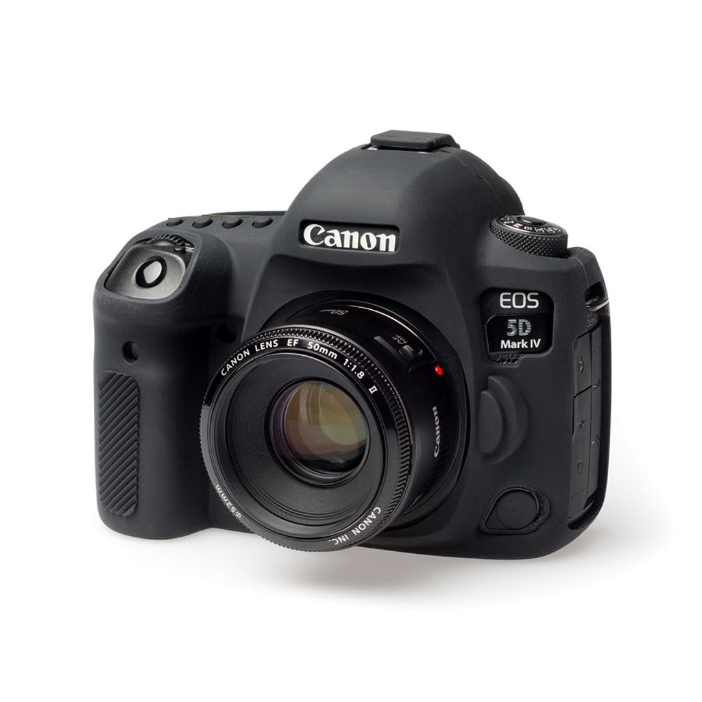 easyCover Silikon Schutzhülle für Canon EOS 5D Mark IV - Schwarz