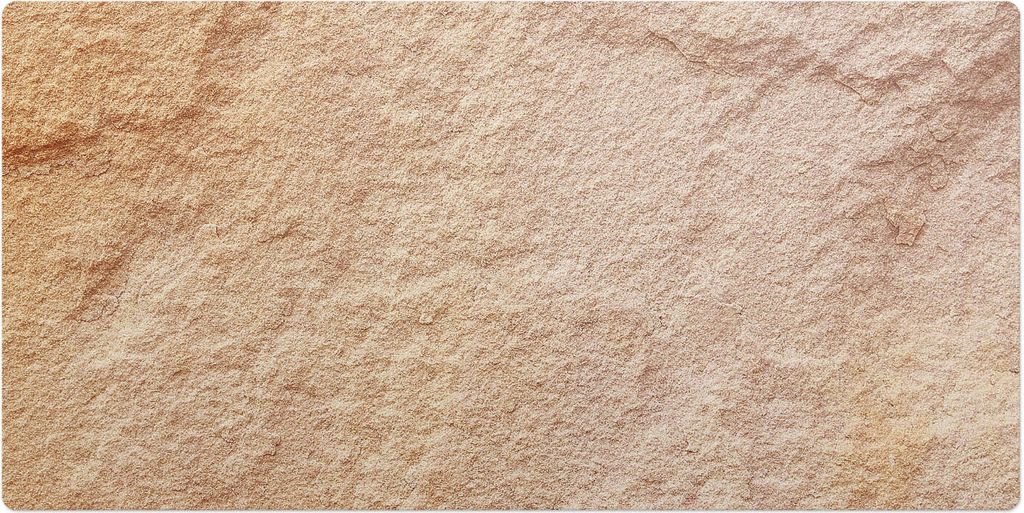 Sandsteinstruktur– Schreibtischunterlage – Schreibtisch Tischunterlage – 120x60 cm – Unterlage Groß Schreibtischmatte