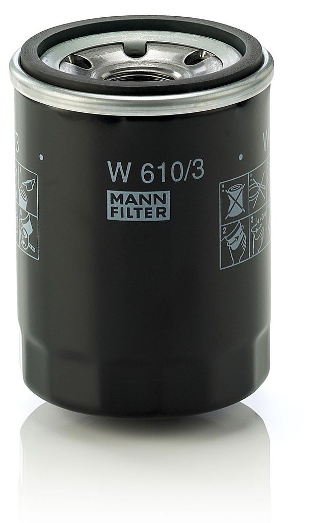 MANN-FILTER filtre à huile W 610/3 Image du produit 