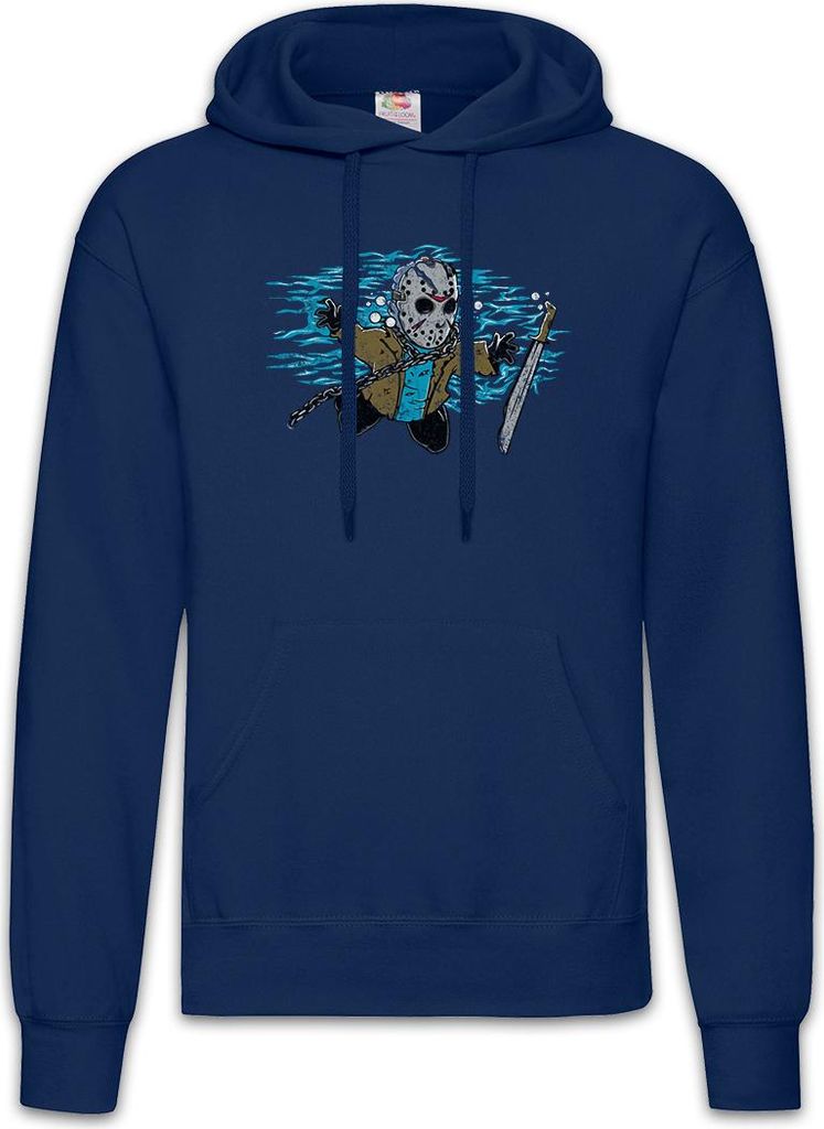 Urban Backwoods Friday Nevermind, Herren Hoodie, Farbe: Navy, Größe: XL