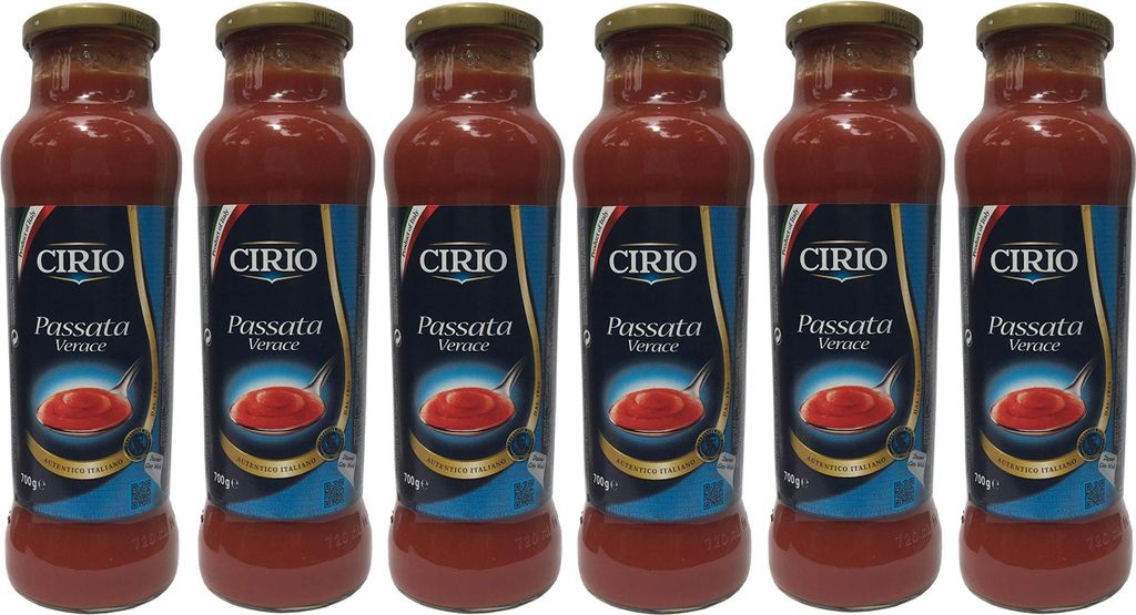 CIRIO Passata Verace (6 X 700g) - fein passierte Tomaten