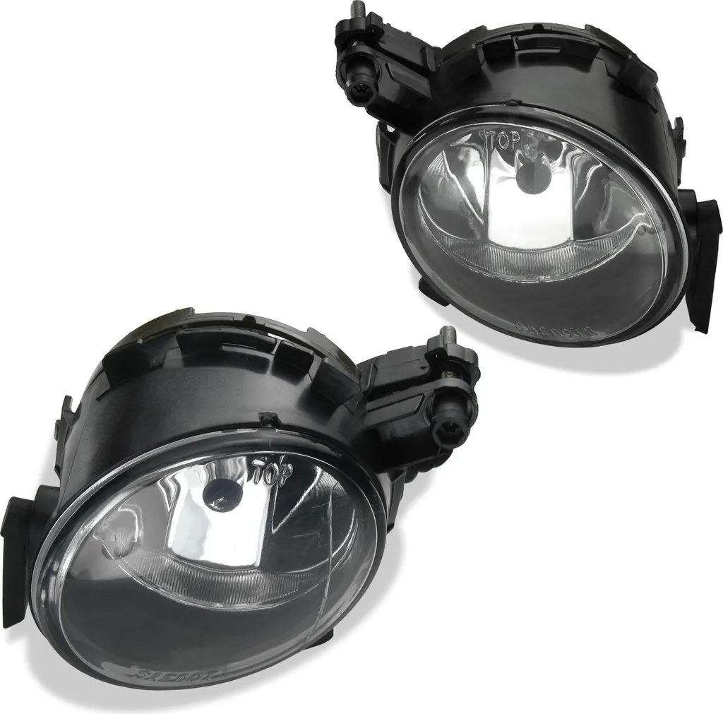 2x fari fendinebbia vetro chiaro cromo lampadine HB4 per Seat Leon 1P Ibiza 6J Altea - 1