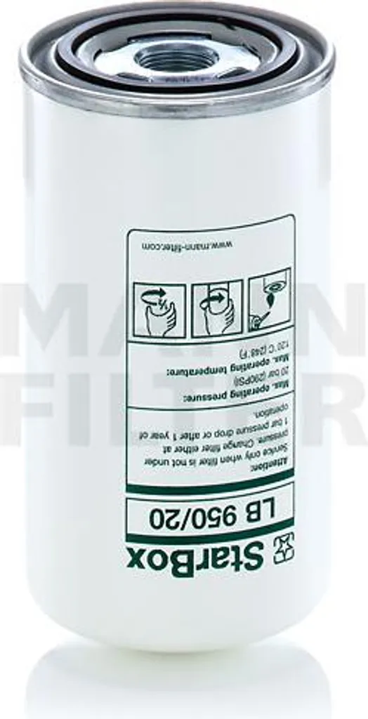 MANN-FILTER LB 950/20 filtre à air comprimé pour compresseur industriel