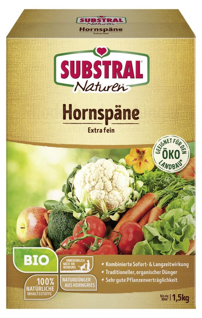Naturen Hornspäne 1,5 kg