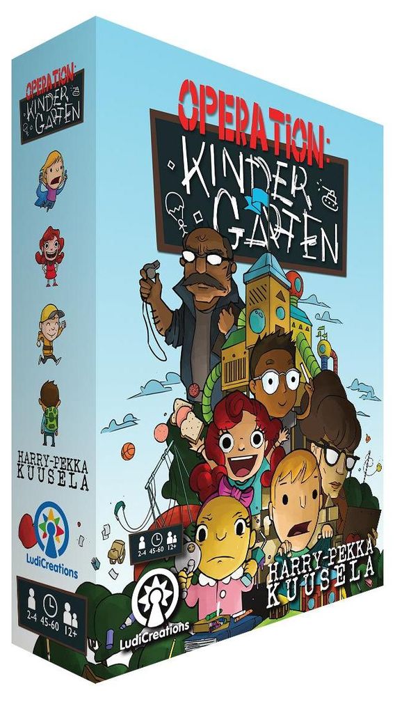 Operation Kindergarten - Brettspiel - EN/FR/DE Edition