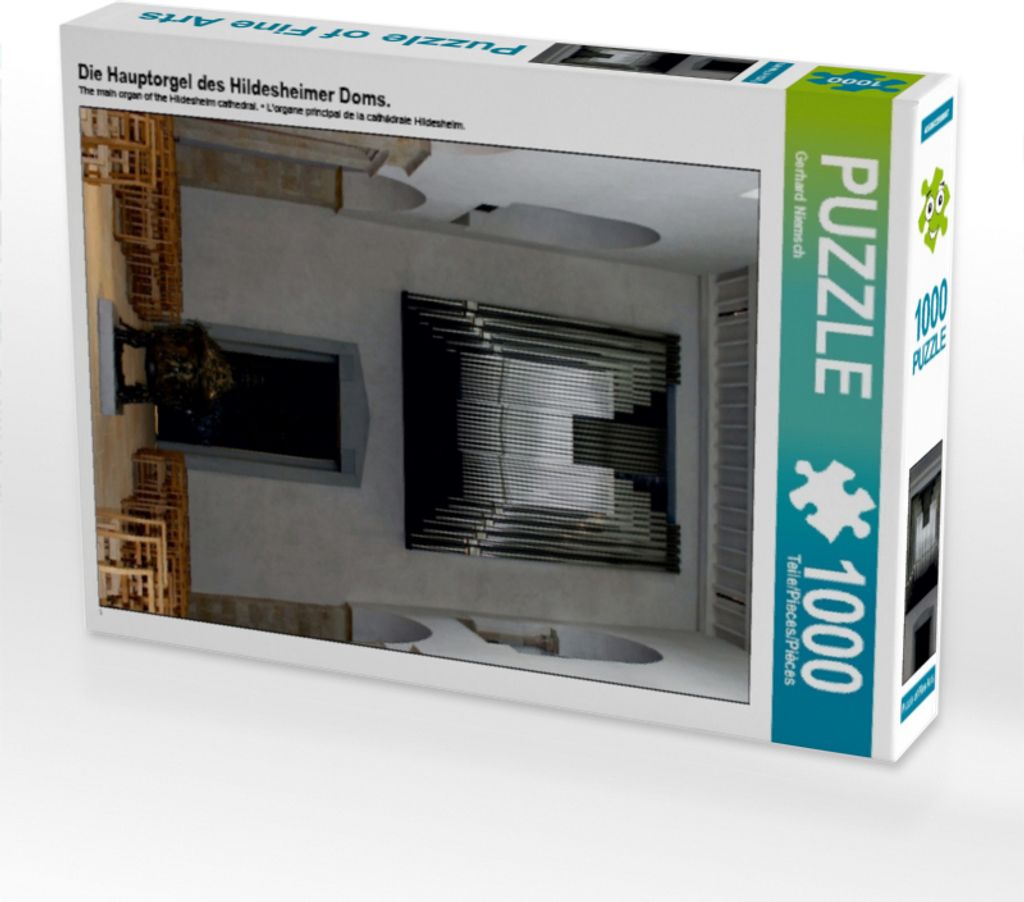 Calvendo Die Hauptorgel des Hildesheimer Doms. 1000 Teile Produktbild 