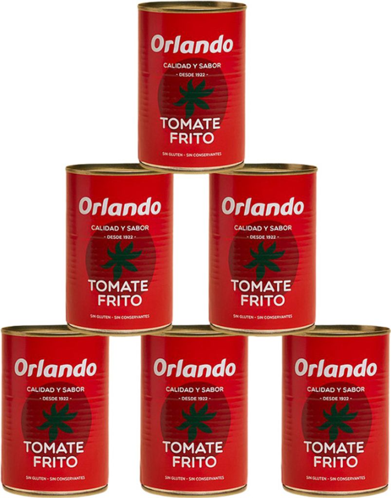 Orlando Frittierte Tomaten Soße 6 x 400g Produktbild 