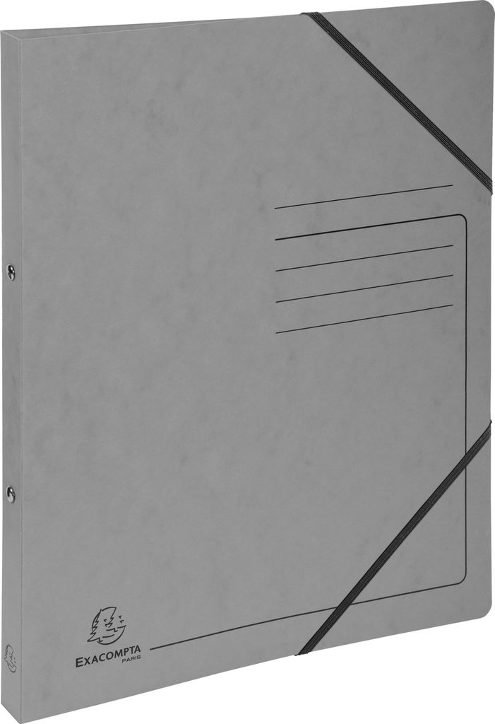 Exacompta 10x Ringhefter A4, 2 Ringe 15mm, Karton, Produktbild 