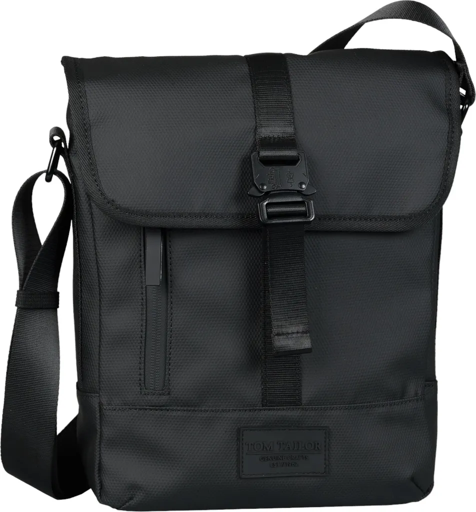 Petit sac Tom Tailor noir format compact avec finitions métalliques