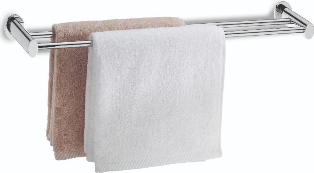 KELA Porte-serviettes MAKIRA Porte-serviettes double chrome Image du produit 