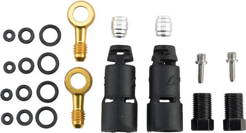 Kit Adaptateur Jagwire Pro Quick-Fit SRAM AVID Noir Or Frein Hydraulique